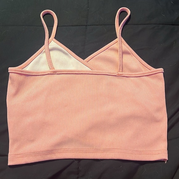 pink crop top from shein size small - Picture 2 of 3